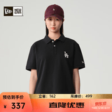 NEW ERA纽亦华MLB短袖t恤男时尚休闲运动polo衫 13280345-黑色/洛杉矶道奇队 L