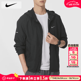 耐克（NIKE）男装 2026春季新款运动服跑步上衣梭织连帽衣休闲夹克男士外套 DD4747-010/偏小一码/晒图退10 L 【175】体重130~150斤左右
