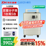 柯尔医用制氧机37低分贝家用老人孕妇氧气机5L升大流量带雾化CR-C5W1
