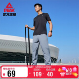 匹克运动裤男夏季速干防晒透气跑步户外裤子百搭束脚休闲长裤DF352281