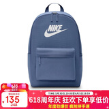耐克NIKE男女通款双肩包背包HERITAGE休闲包DC4244-499蓝书包