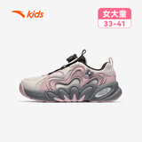 安踏儿童运动鞋女大童潮流轻便旋钮耐磨多肉休闲鞋A22638822