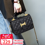 YUYULA牛皮包包女包斜挎包品牌轻奢手提链条包生日礼物高级感送女友老婆