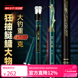 猛攻 突击鲢鳙专用鱼竿手杆超轻超硬28调 轻量大物竿 钓鱼竿台钓竿 7.2m 突击鲢-鲢鳙专攻