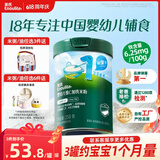 英氏婴幼儿高铁米粉糊维C加铁原味258g宝宝辅食低敏6-12个月老爸抽检