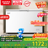 澳柯玛（AUCMA）375升单温大冷柜家用卧式冰柜雪糕柜 冷藏柜冷冻柜顶开门冰箱一级能效 BC/BD-375HNE【价保618】
