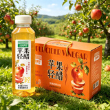 亿佳果园苹果醋饮料整箱家庭装370mL*12瓶塑料瓶 酸甜可口节日礼盒装饮品