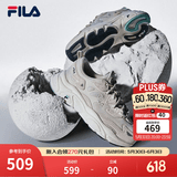 FILA斐乐女鞋跑步鞋情侣同款老爹鞋FILA MARS火星鞋男鞋休闲运动鞋 【女款】奶白/木薯粉-GT 38