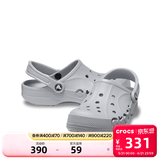 卡骆驰（CROCS）贝雅洞洞鞋男鞋女鞋轻便耐磨一脚蹬拖鞋休闲鞋百搭花园鞋|10126 浅灰色-007 41 /42(260mm)
