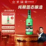 红星二锅头 大二 清香型白酒 43度 750ml 单瓶装 纯粮口粮酒