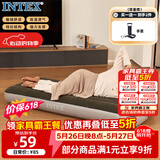 INTEX 单人充气床垫 露营户外防潮垫家用陪护午睡打地铺折叠床64106W