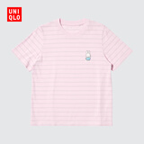 优衣库miffy UT/短袖T恤女装印花26春夏新款米菲484502 10 水粉色 M