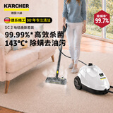 KARCHER德国卡赫家用蒸汽清洁机高温高压家电空调油烟机多功能清洗一体机全能版蒸汽机高压清洗机洗地机 SC2地毯焕新套装