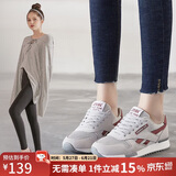 ZHR休闲鞋女精选牛皮舒适百搭女鞋 经典INS潮拼色运动鞋女 韩版时尚轻便透气鞋子女 AK60 米灰色 39