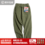 马登工装美式复古垂感灯芯绒长裤子男春冬新款直筒修身显瘦男士休闲裤 松绿色 【灯草绒男裤厚款/冬季裤子/2026年最新款】 M