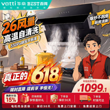 百得【华帝出品】E503C 侧吸26风量智洗油烟机 自清洁挥手感应【独家推荐】【保价618】