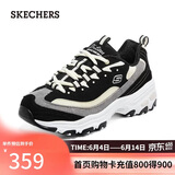 斯凯奇（Skechers）奶茶熊女鞋厚底老爹鞋百搭熊猫鞋运动鞋149906