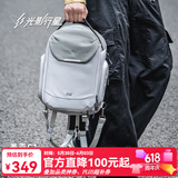 光影行星（GYXX）盖亚C1斜挎相机包单双肩两用轻便摄影包男女单反镜头收纳内胆包 霜月白/灰-中号【可装2机4镜】