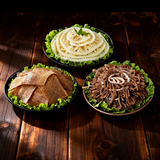 ZOOLII黄牛毛肚三剑客 净重750g 固化物≥65% 黑白千层毛肚叶片生鲜牛肉