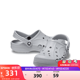 卡骆驰（CROCS）贝雅洞洞鞋男鞋女鞋轻便耐磨一脚蹬拖鞋休闲鞋百搭花园鞋|10126 浅灰色-007(含智必星) 43 (270mm)