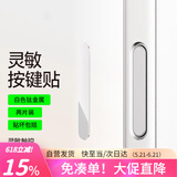 Smorss【白色】适用苹果iPhone16/17promax拍照键钢化膜16/17按键贴16pro/16plus专用侧边保护套按键膜