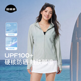 菇娘家防晒衣原纱冰丝透气女户外防紫外线轻薄女外套大码宽松防晒服