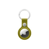 Apple/苹果 AirTag 精织斜纹钥匙扣-黄绿色(需单独购买AirTag)