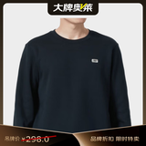 斯凯奇（Skechers）男装女装 加绒卫衣套头衫抓绒保暖打底衫宽松圆领运动休闲服