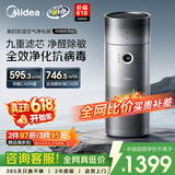 美的（Midea）【九重净化加湿一体】价保618空气净化器加湿鼻炎家用除甲醛烟味异味过敏原空气净化机RX600Pro