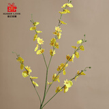 爱已装糖仿真花绿植假花花瓶插花diy花束塑料花客厅摆件装饰花跳舞兰1束