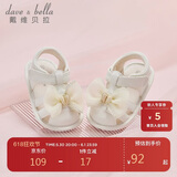 戴维贝拉（DAVE＆BELLA）女宝宝婴儿步前鞋公主鞋夏季新生儿童鞋软底轻便