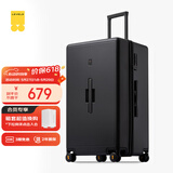 地平线8号（LEVEL8）行李箱 密码拉杆箱女男托运旅行PC箱28英寸大容量 旅行者系列黑色
