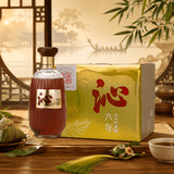 古越龙山沁六年 绍兴黄酒 清爽半干型 黄酒 500mL*6瓶 整箱装