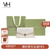 VANESSA HOGAN VH女包山茶花信封包轻奢老花链条小包单肩斜挎包生日礼物送女友