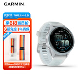 佳明（GARMIN）Forerunner570专业跑步运动手表GPS心率监测长续航跑表晨霜白42mm