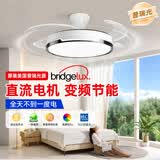 长城LED隐形风扇灯现代简约客厅卧室餐厅吊扇一体灯2026中山电扇灯具