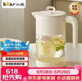 小熊（Bear）家用冷水壶高硼硅玻璃杯防烫硅胶底1.8L大容量凉水壶杯子CX-JB071