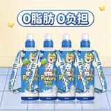 啵乐乐（Pororo）韩国原装进口牛奶味儿童饮料360ml*4果汁饮品