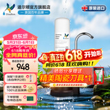 道尔顿（Doulton）净水器家用直饮英国进口 母婴定制款DCP104台上净水机保留矿物质天然滤材无双酚a宝妈母婴人群推荐 DCP104套机（自带/加配各1支和共2芯）