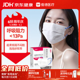 维德（WELLDAY）成人低阻力医用外科口罩独立装透气柔软亲肤防尘保暖灭菌级50只*2