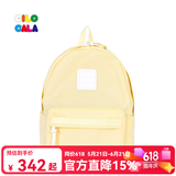 CILOCALA双肩包女M+号登山包校园电脑包大容量旅行包上班出游背包帆布书包 BUTTER-小黄油M+中号