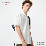 优衣库快干POLO衫/短袖男装女装合作款/T恤482304 00 白色 2XL