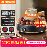 苏泊尔（SUPOR）【价保618】迷你电陶炉 煮茶器煮茶炉煮茶壶 养生围炉煮茶泡茶办公家用不挑器具SW-DTL05