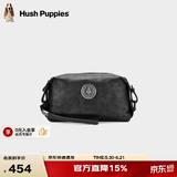 暇步士（Hush Puppies）男士手包轻奢高档品牌真皮商务手抓包新款头层牛皮双色手拿包礼物 银灰色HA-1811711W-5813