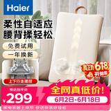 海尔（Haier）腰部按摩器按摩靠垫肩颈背腿部颈椎按摩仪器揉捏车载掼蛋神器父亲节礼物送爸爸HL-M6A-Li