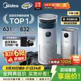 美的（Midea）【除甲醛花粉】R8空气净化器价保618加湿一体鼻炎家用甲醛数显除烟味异味过敏原吸猫毛空气净化机