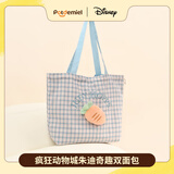 迪士尼（Disney）疯狂动物城包包朱迪双面帆布手提袋实用单肩包女包女孩生日礼物女