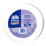 维达有芯大卷纸3层780克*8卷 大盘纸商场酒店卫生纸整箱VS4035-A
