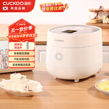 福库（CUCKOO）【价保618】韩国品牌蒸煮多功能宝宝料理小型可预约白色微压电饭煲电饭锅1.5L1-2人份CR-0375FW