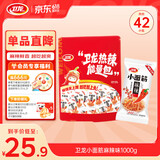 卫龙 辣条 小面筋 地道麻辣味1000g 休闲零食 办公室零食